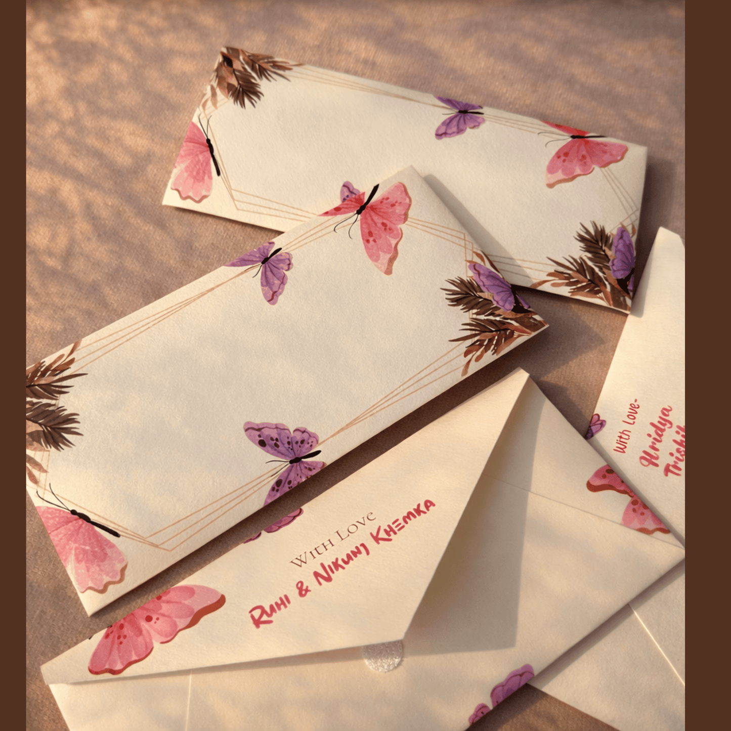 Butterfly Garden Kids' Envelopes