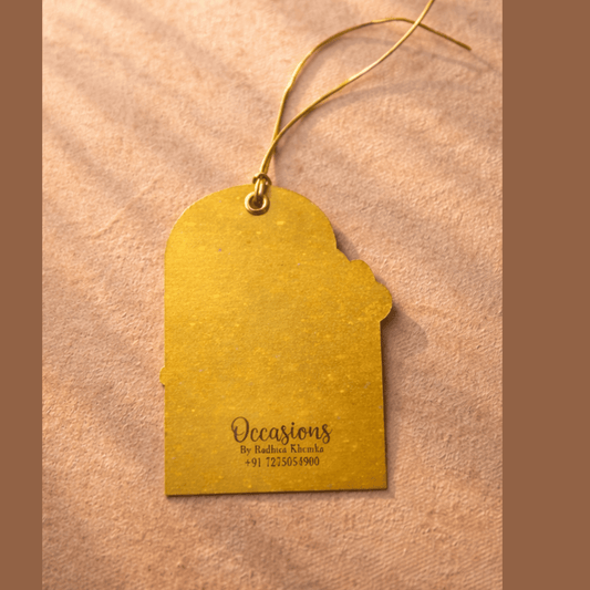 Rainbow Balloon Kids Tag