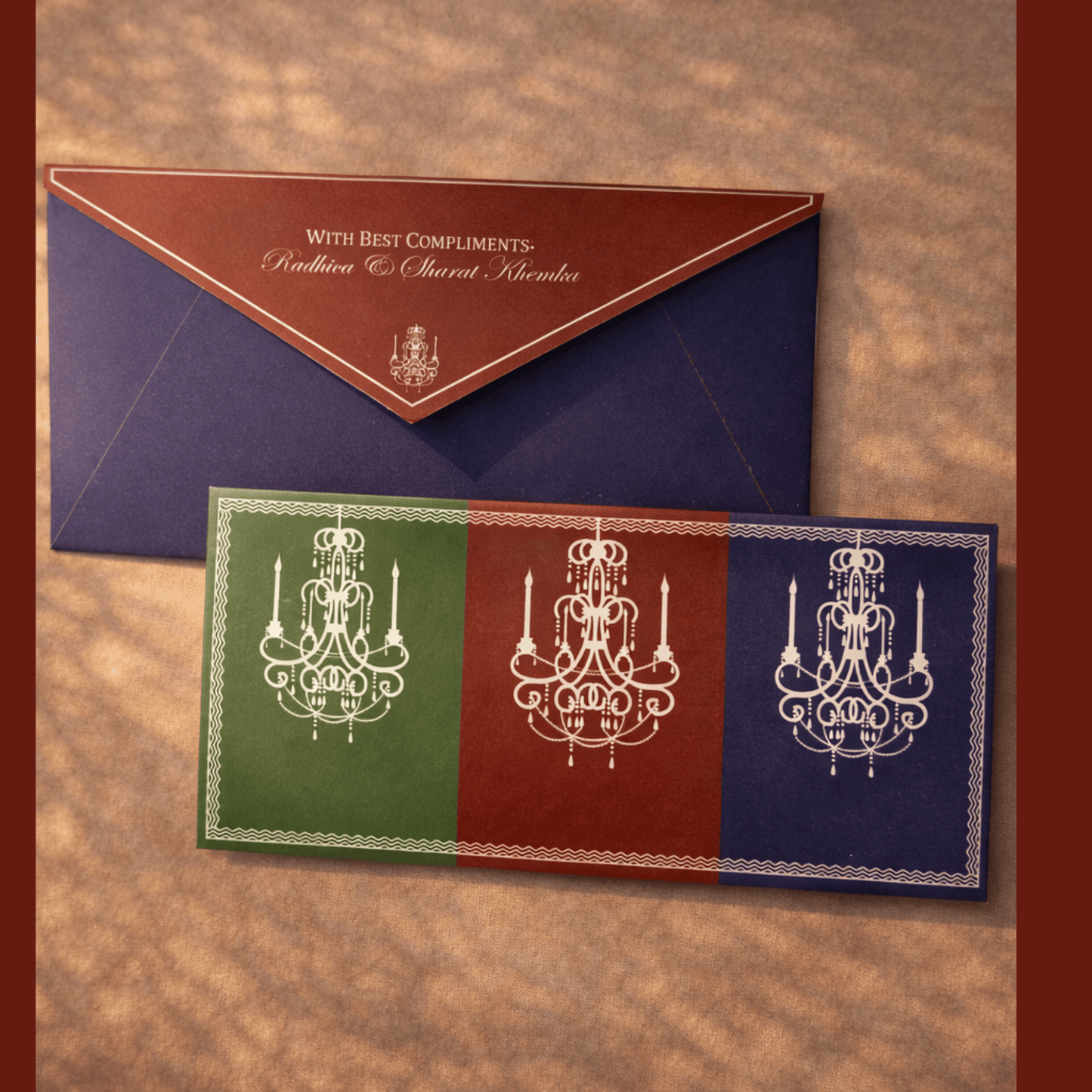 Classic Chandelier Shagun Envelopes