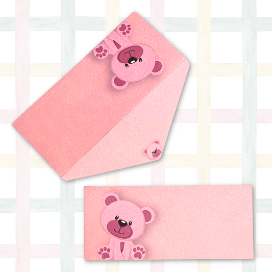 Pink Bear Hug ( Set of 25 )