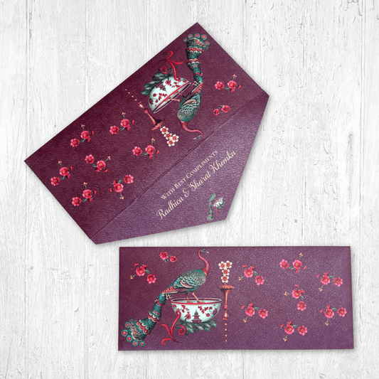 Regal Peacock Elegance ( Set of 25 )