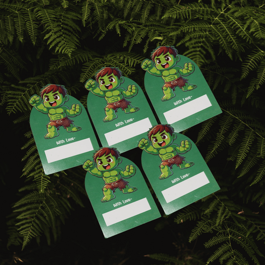Rainbow Air Balloon Tags ( Set of 25 )
