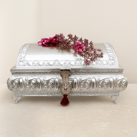 Ornate Silver Chest