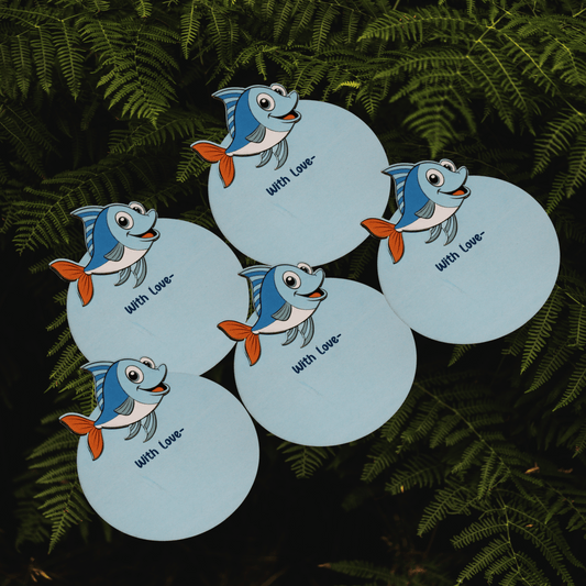 Rainbow Air Balloon Tags ( Set of 25 )