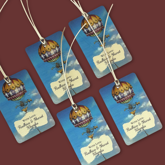 Vintage Balloon Tag ( Set of 25 )