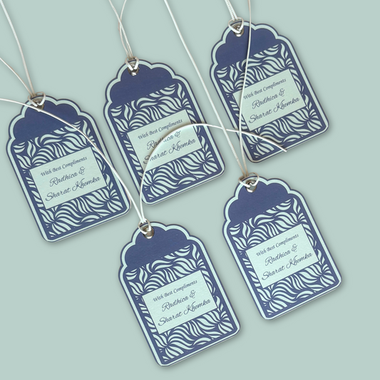 Elegant Waves Tag ( Set of 25 )