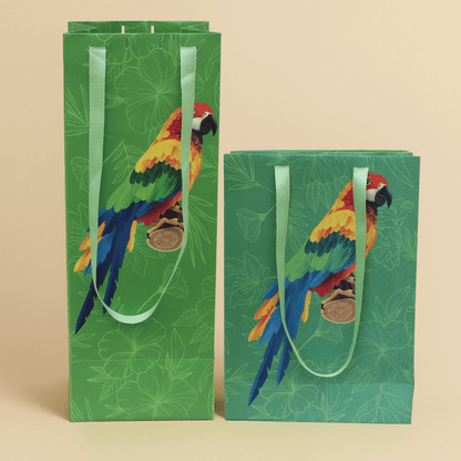 Tropical Parrot Bags