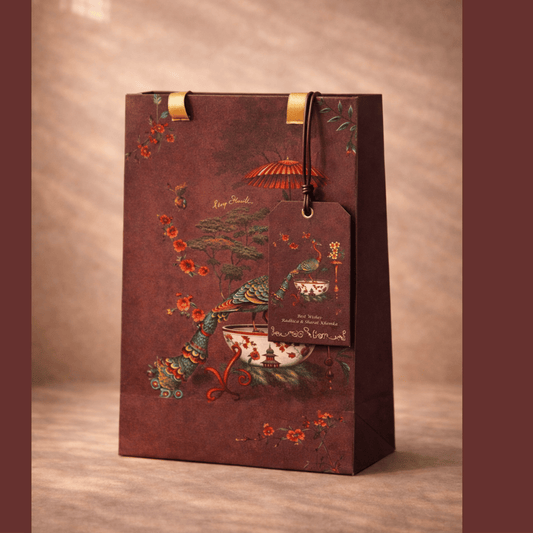 An Ode to Peacock Gift Bag