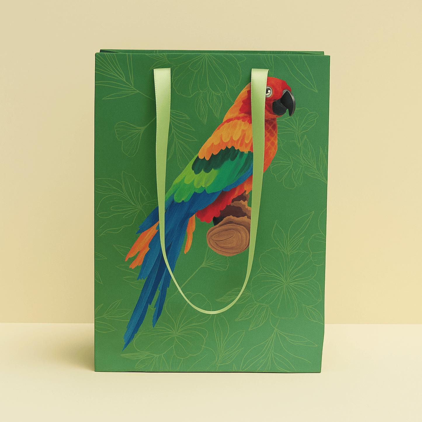 Tropical Parrot Bags