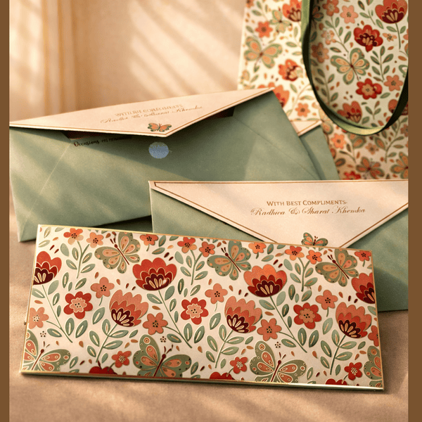 Secret Garden Money Envelope