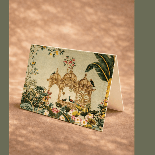 Mughal Garden Note Card