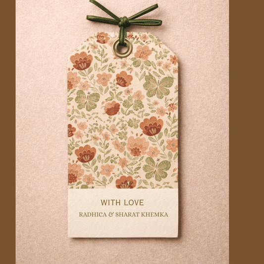 Secret Garden Gift Tag
