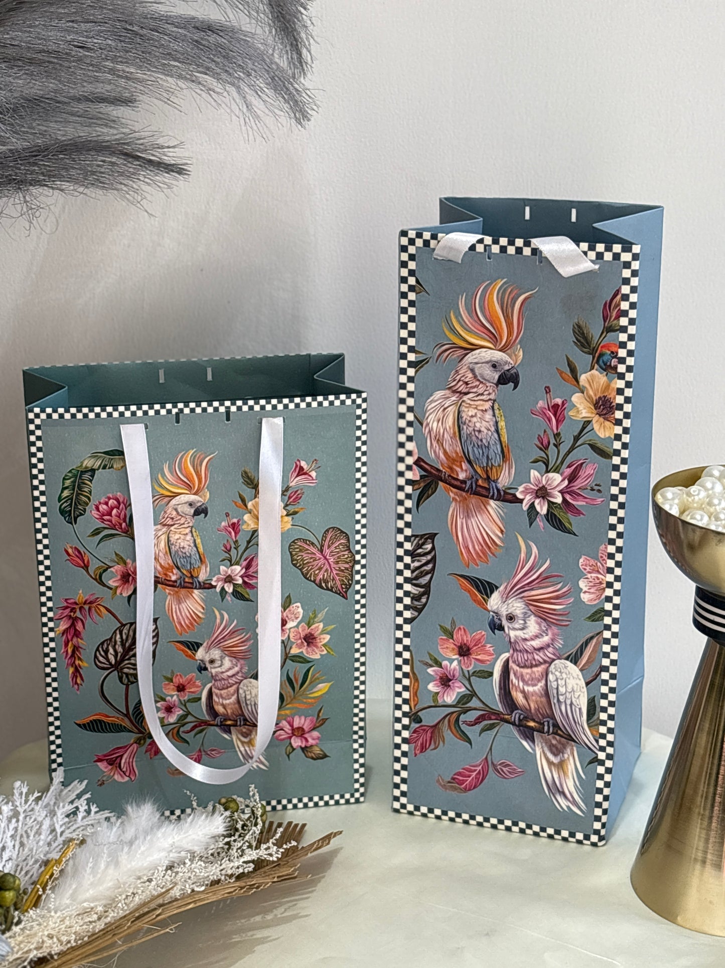 Cockatoo Charm Set