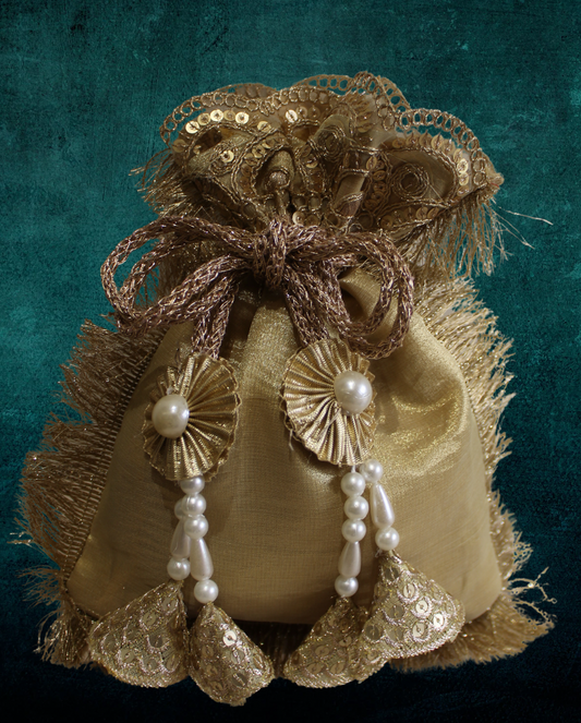 Luxe Golden Potli