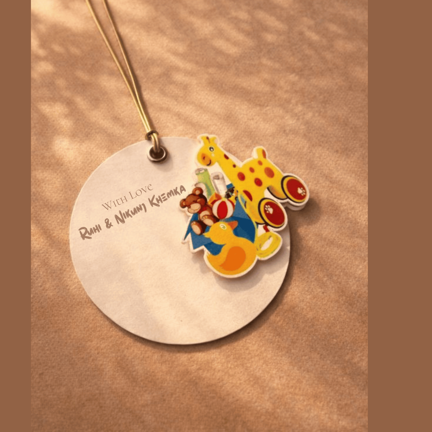 Playful Keepsake Kids Tag