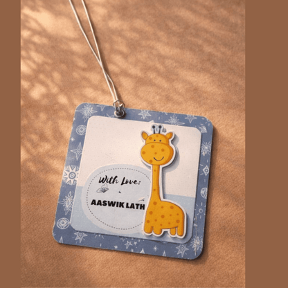 Giraffe Joy Kids Tag