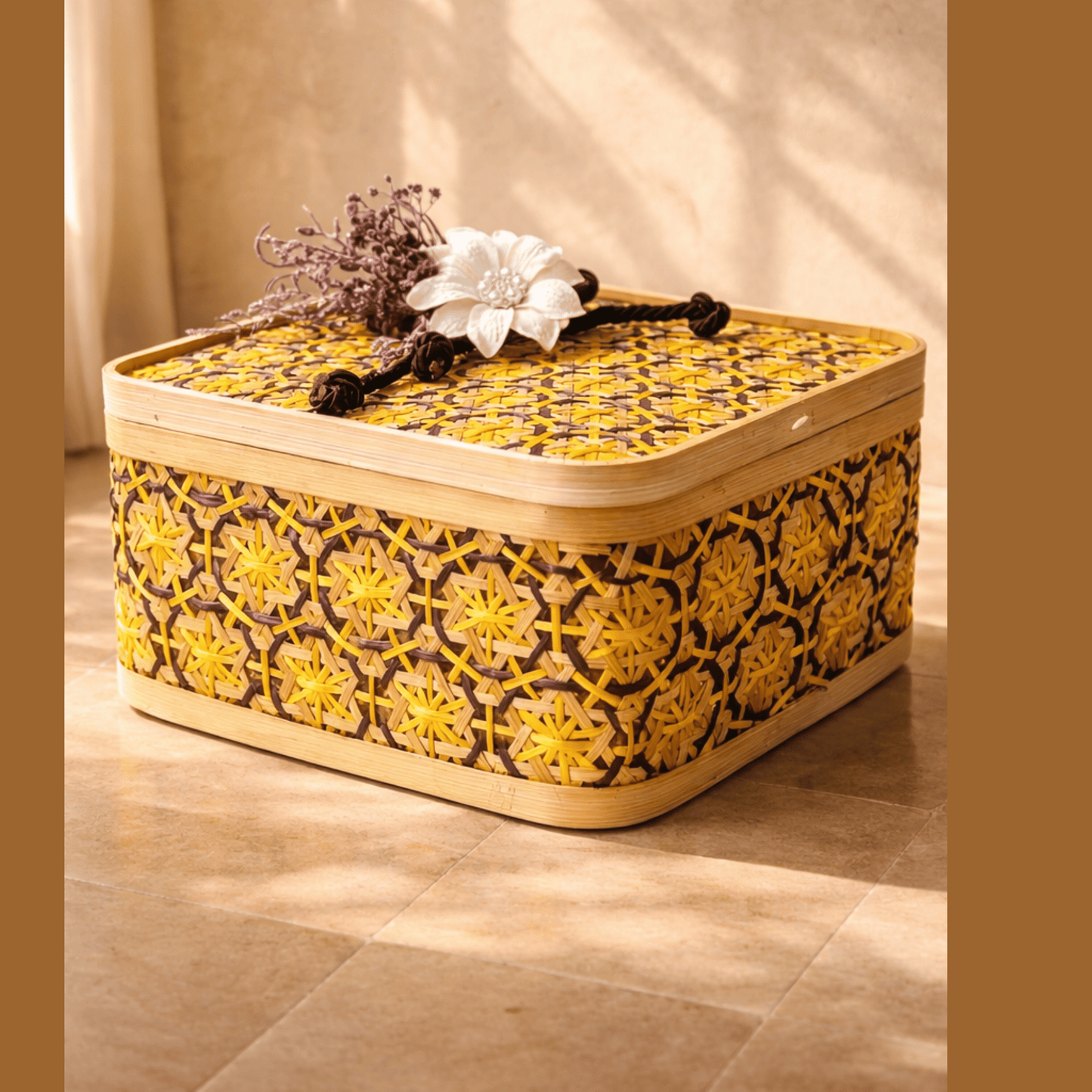 Sunshine Weave Gift Basket