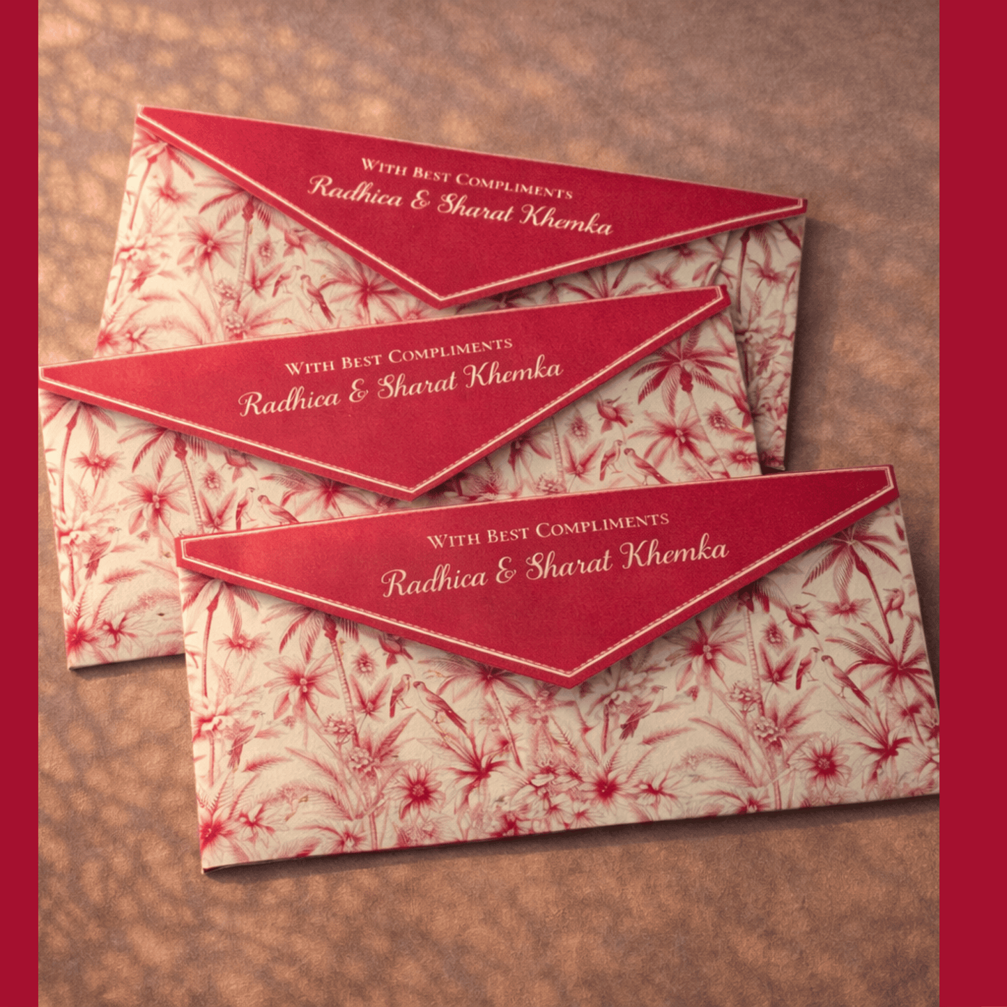Floral Shagun Envelopes