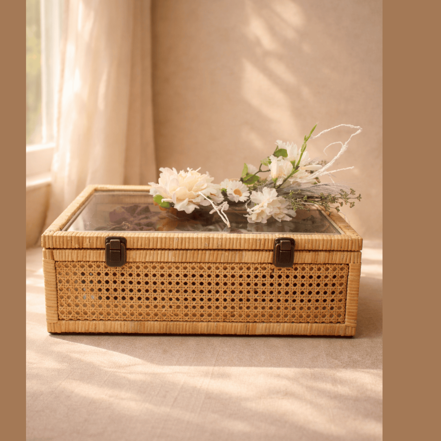 Wicker Storage Chest