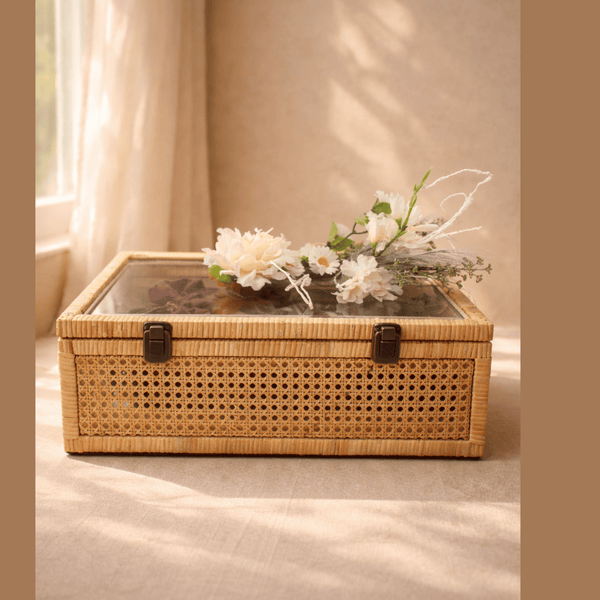 Wicker Storage Chest