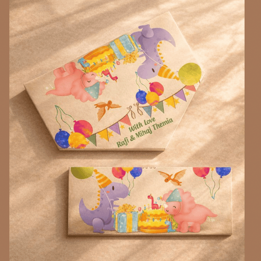 Dino Party Fun Kids' Envelopes
