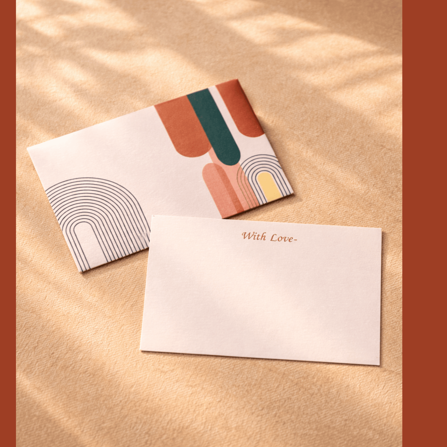 Boho Arch Notecard