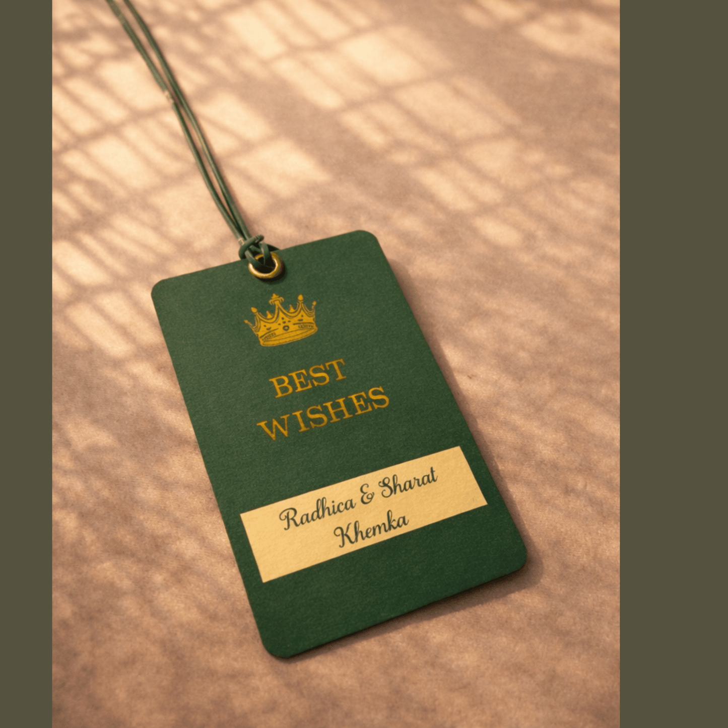 Royal Green Gift Tags