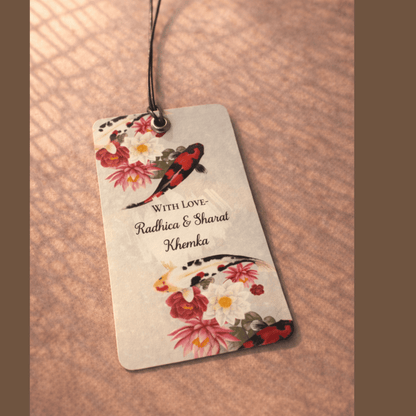 Serene Koi Gift Tags