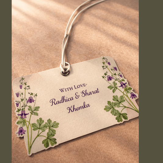 Botanical Keepsake Gift Tags