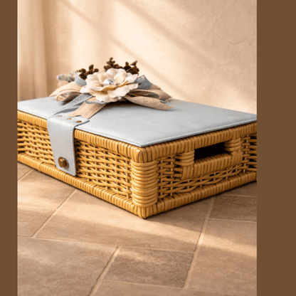 Pastel Bloom Keepsake Basket