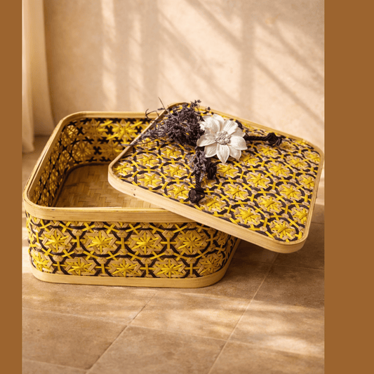 Sunshine Weave Gift Basket