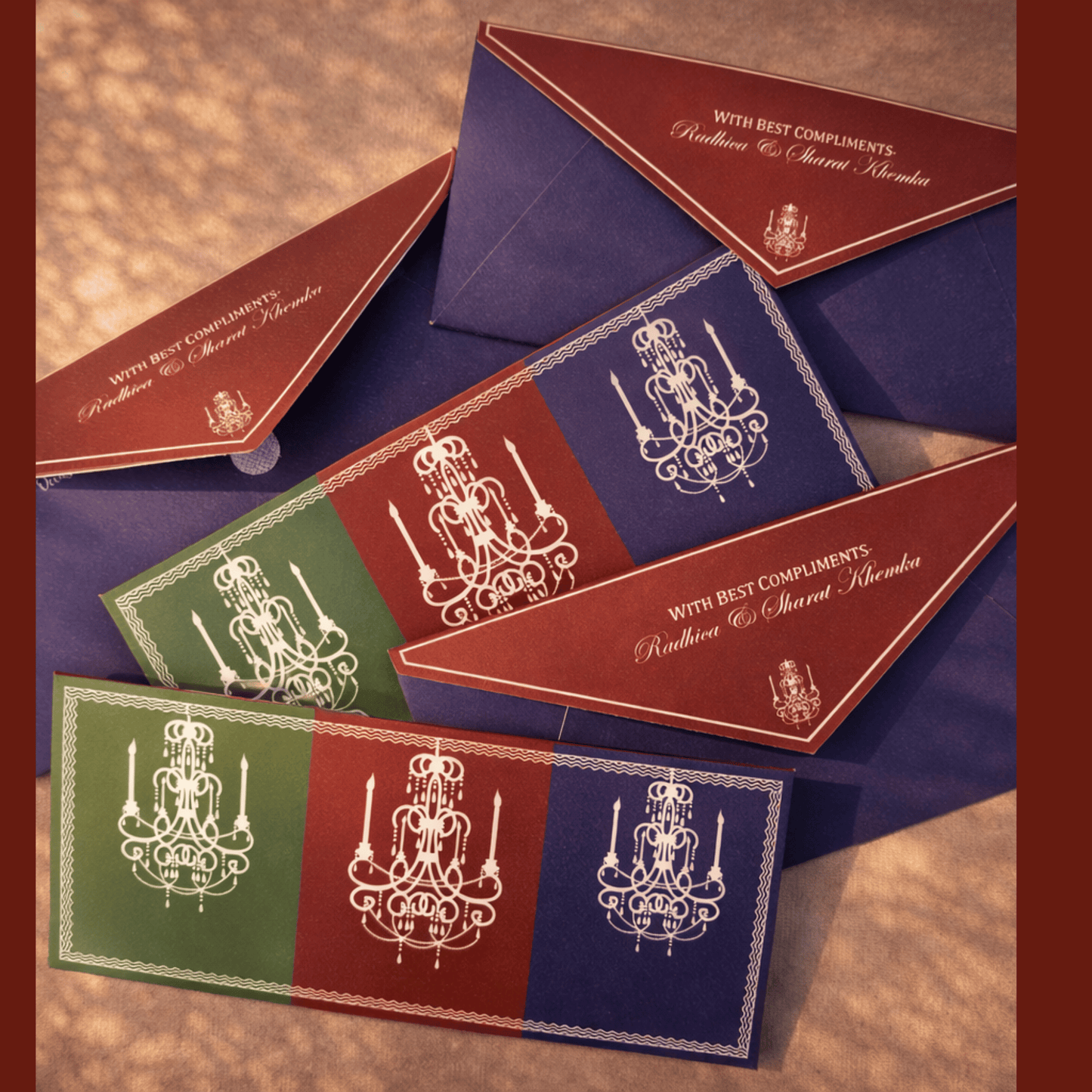 Classic Chandelier Shagun Envelopes