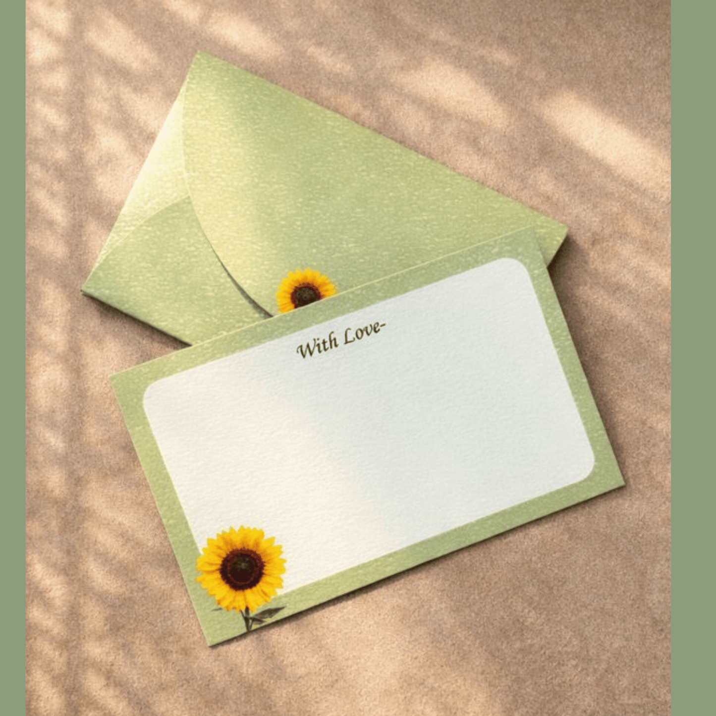 Sunflower Sage Notecards