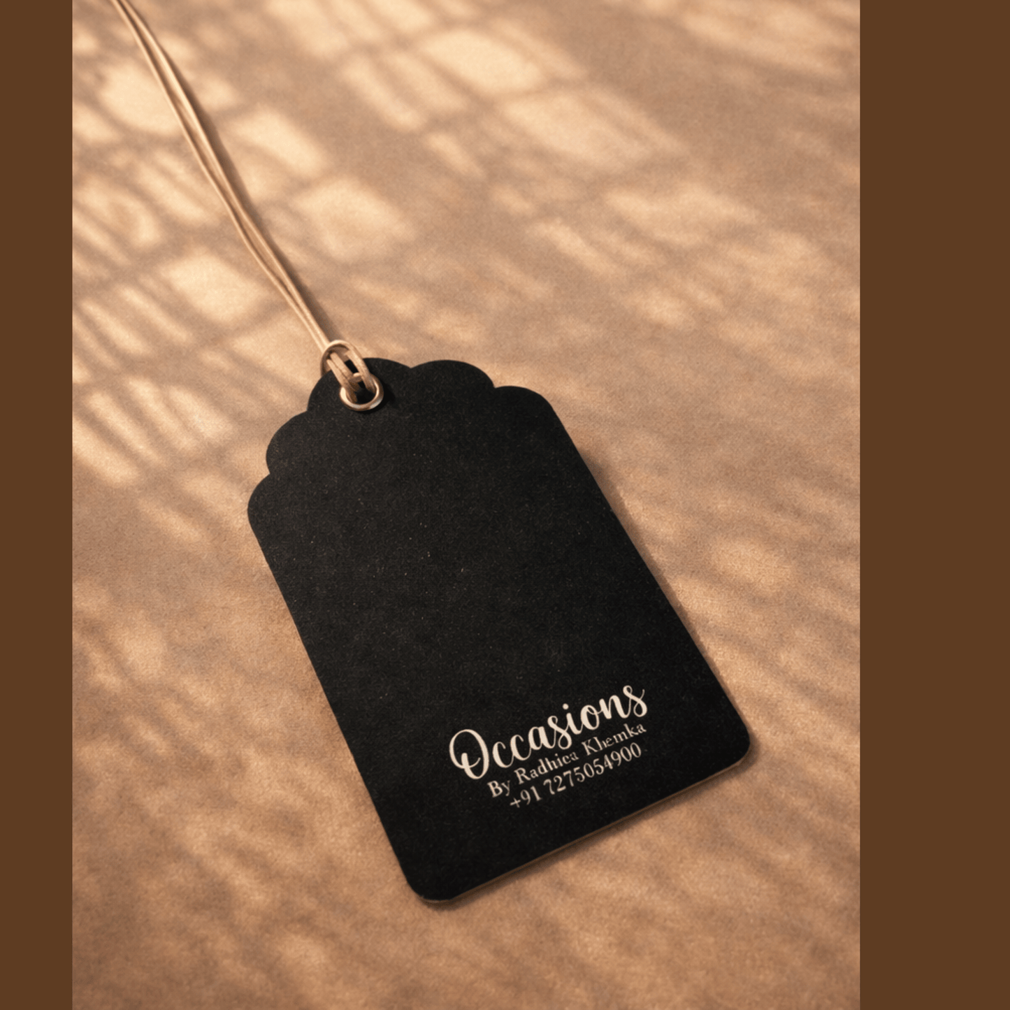 Classic Noir Gift Tag