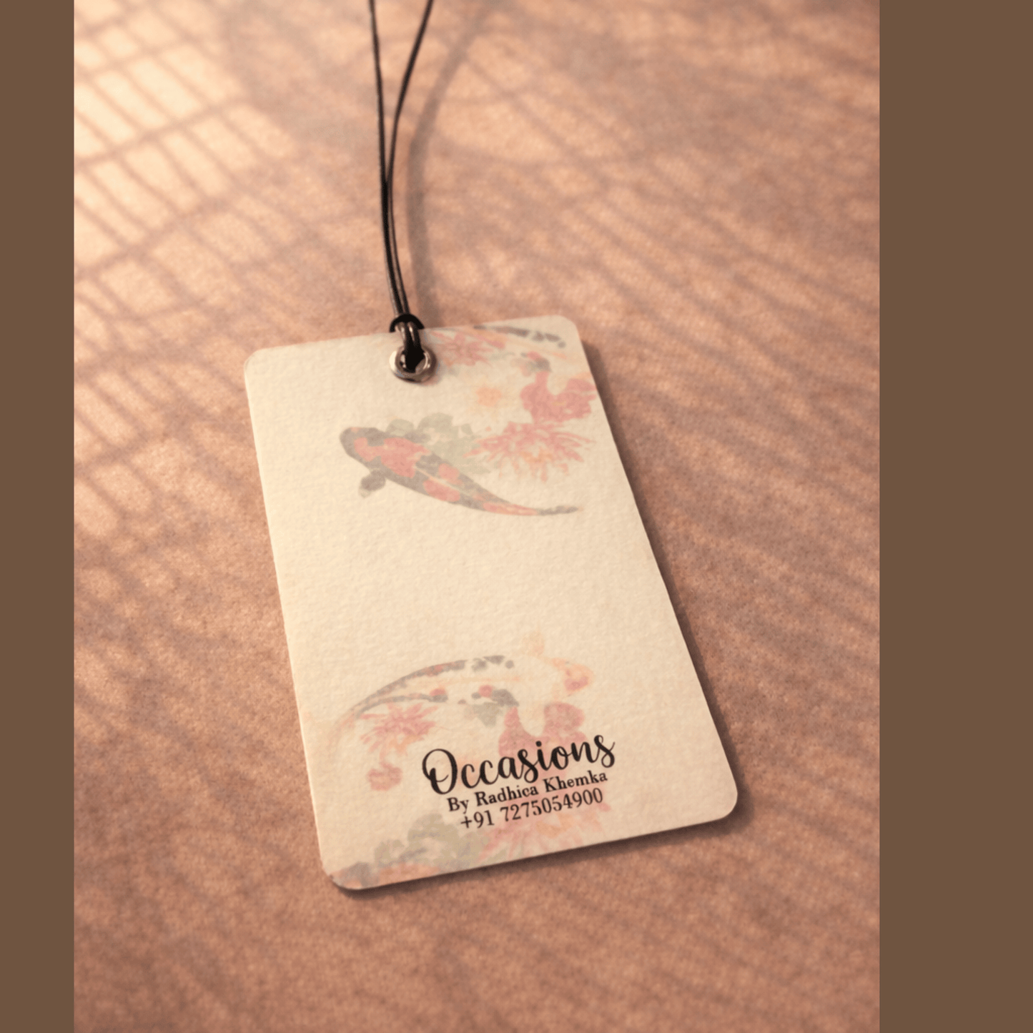 Serene Koi Gift Tags