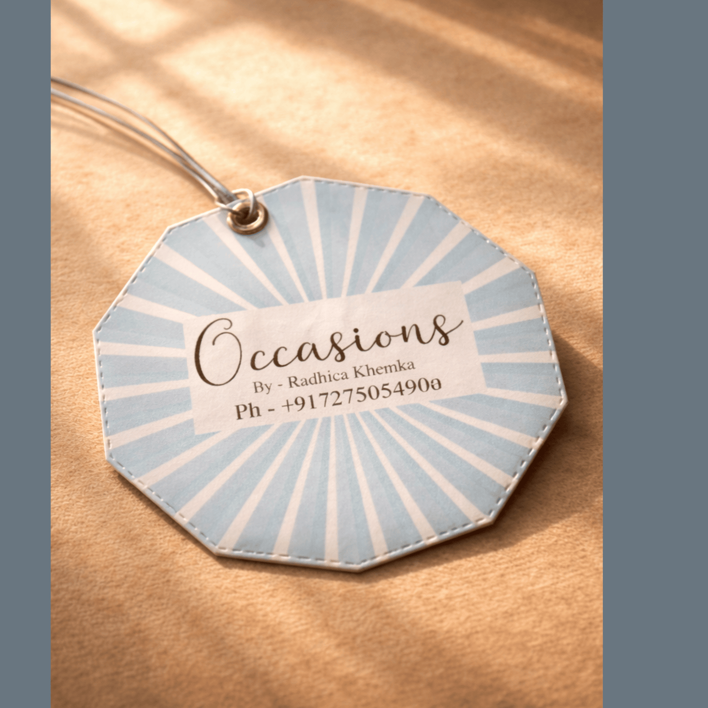 Smiley Whale Kids Tag