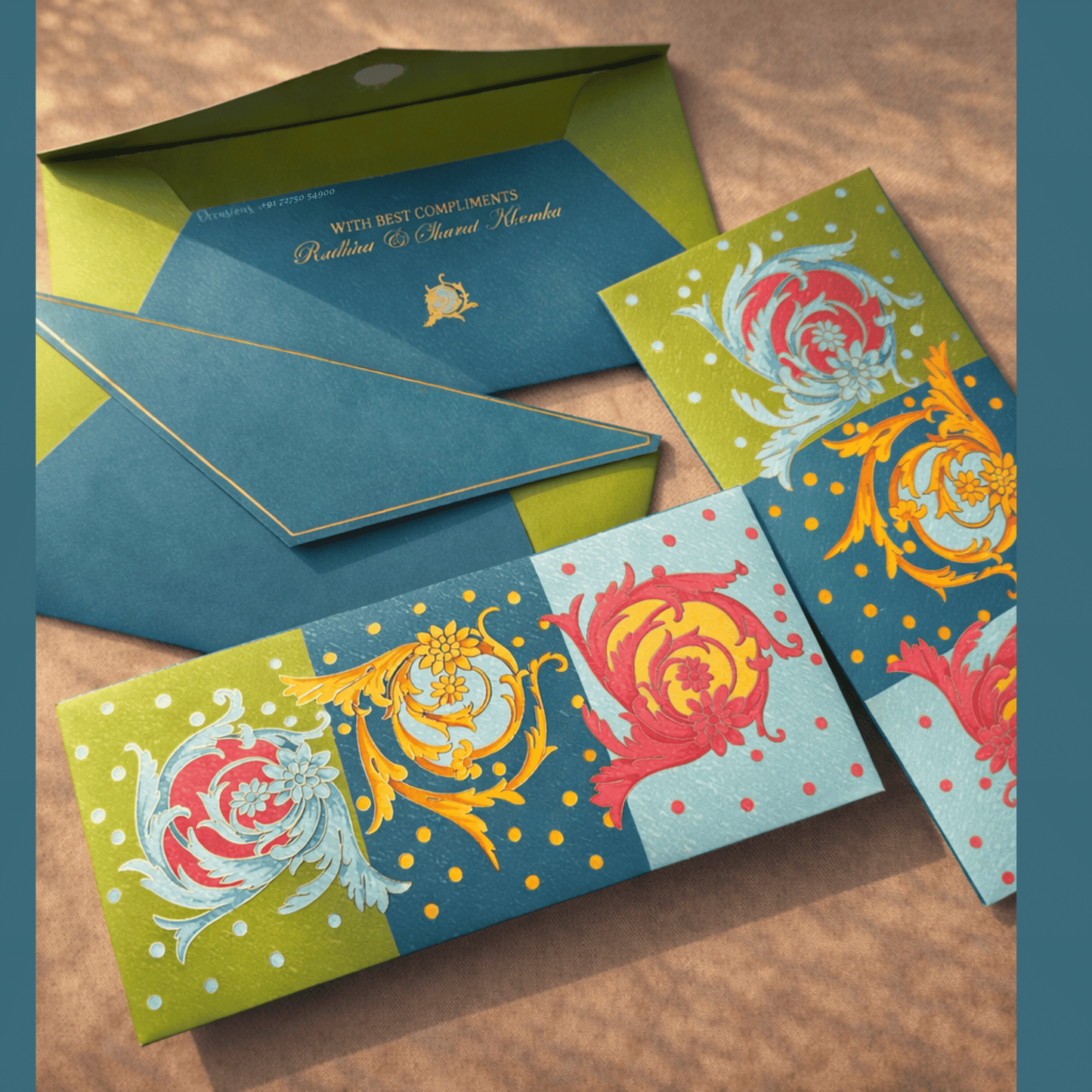 Jewel Tone Shagun Envelopes