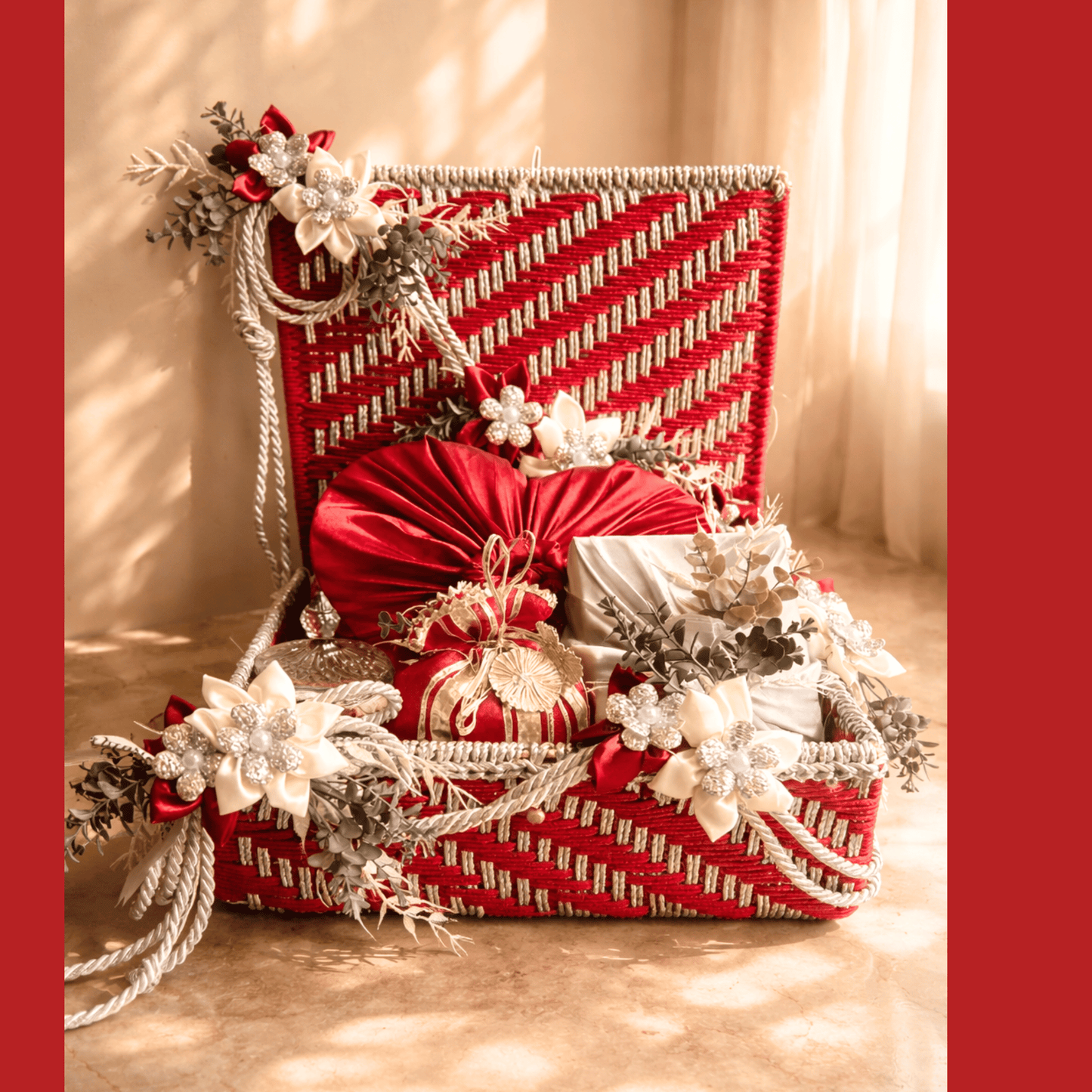 Regal Red Gift Basket