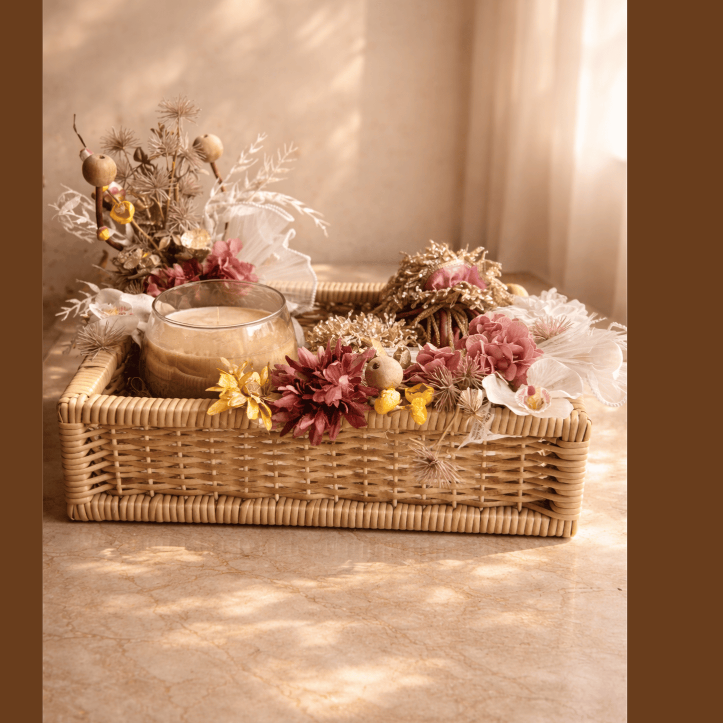 Blush Bloom Gift Basket