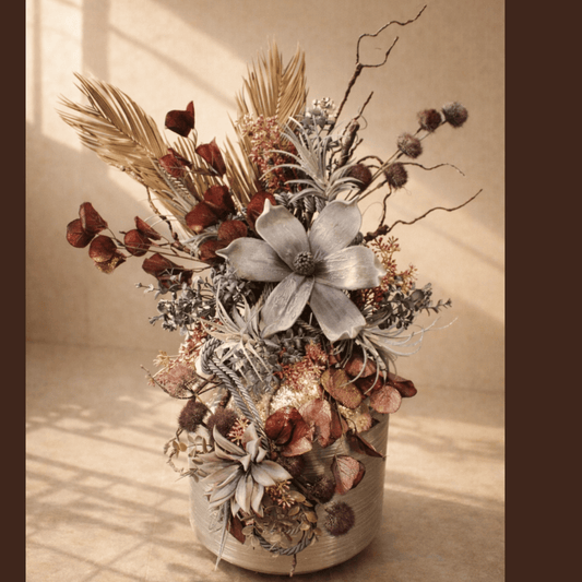 Silver Meadow Centerpiece