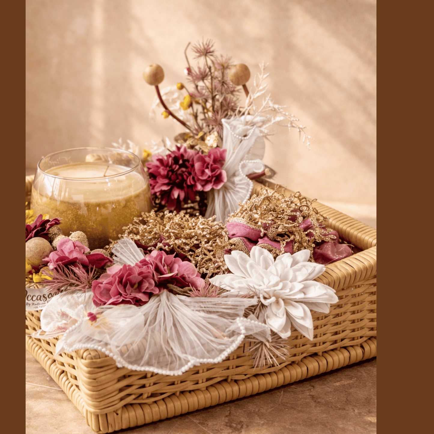 Blush Bloom Gift Basket