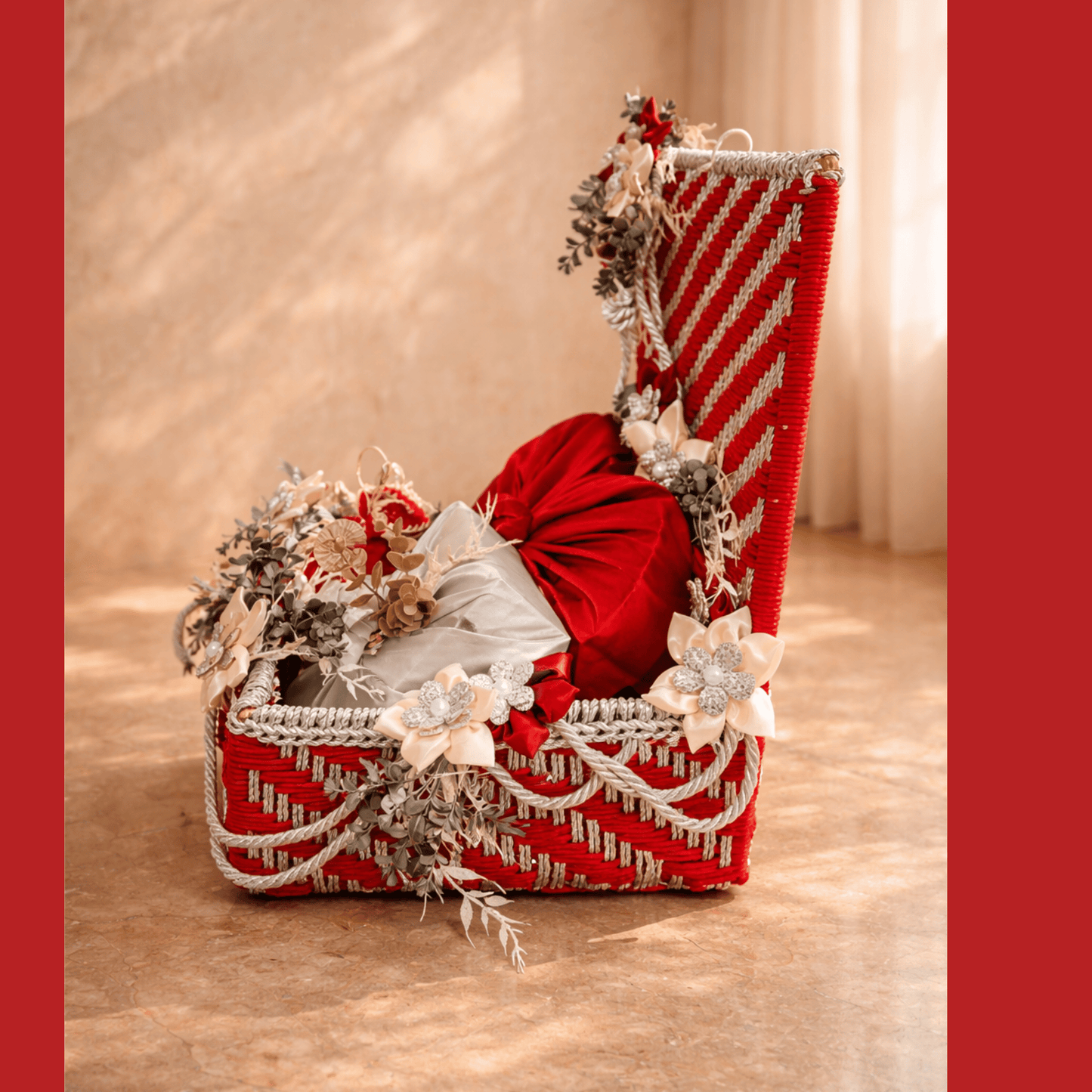 Regal Red Gift Basket
